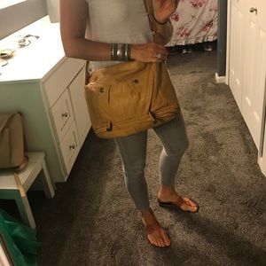 Leather La Victoire bag